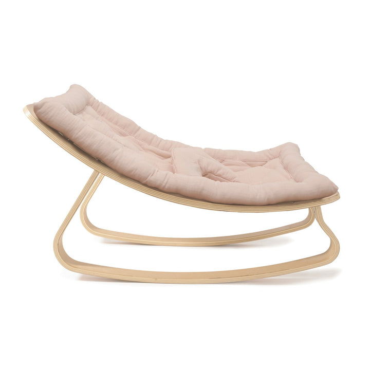LEVO Baby Rocker | Beech + Organic Nude by Charlie Crane - Maude Kids Decor