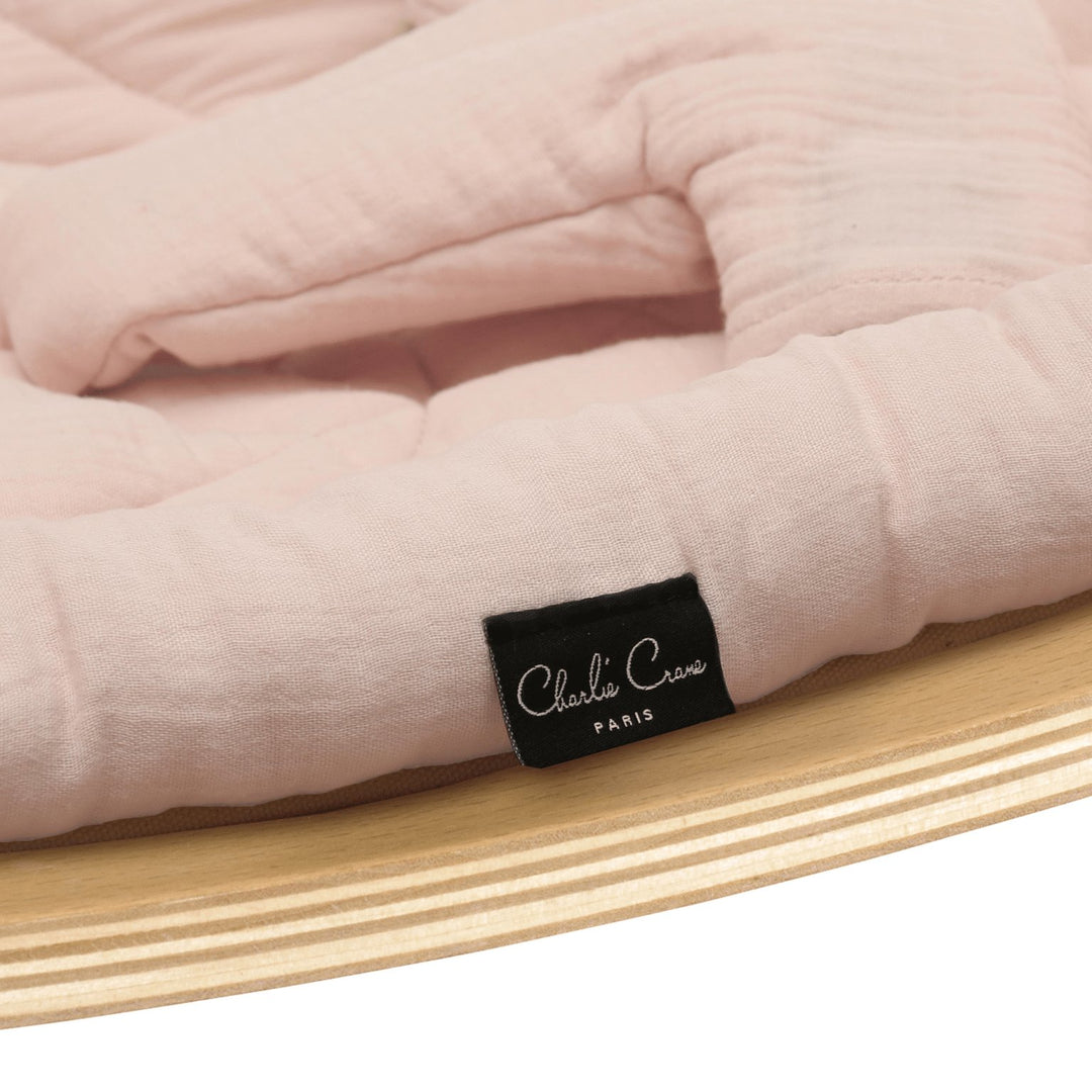 LEVO Baby Rocker | Beech + Organic Nude by Charlie Crane - Maude Kids Decor