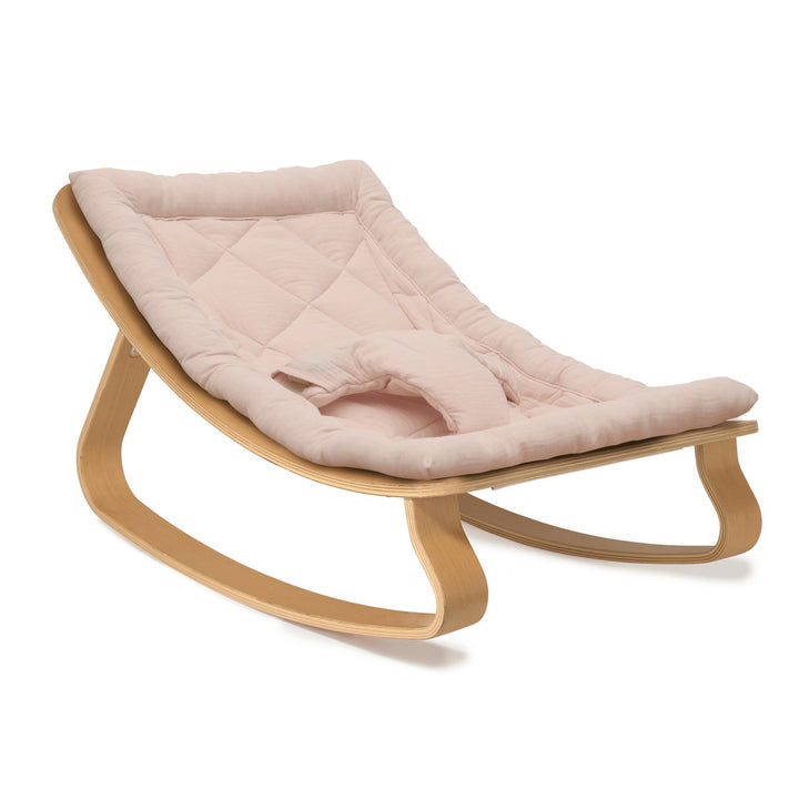 LEVO Baby Rocker | Beech + Organic Nude by Charlie Crane - Maude Kids Decor