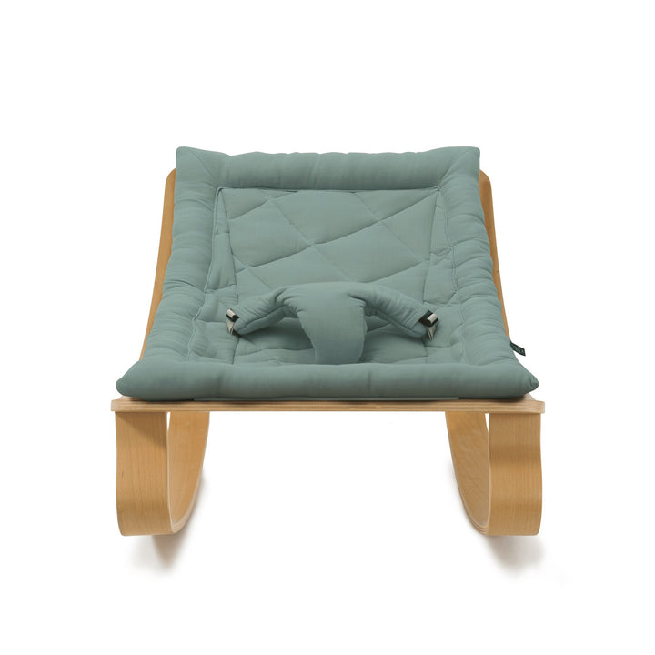 LEVO Baby Rocker | Beech + Organic Orage by Charlie Crane - Maude Kids Decor