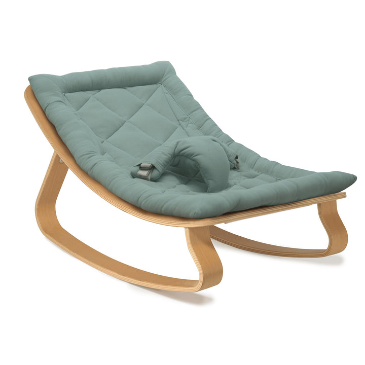LEVO Baby Rocker | Beech + Organic Orage by Charlie Crane - Maude Kids Decor