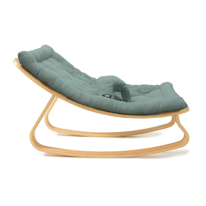 LEVO Baby Rocker | Beech + Organic Orage by Charlie Crane - Maude Kids Decor