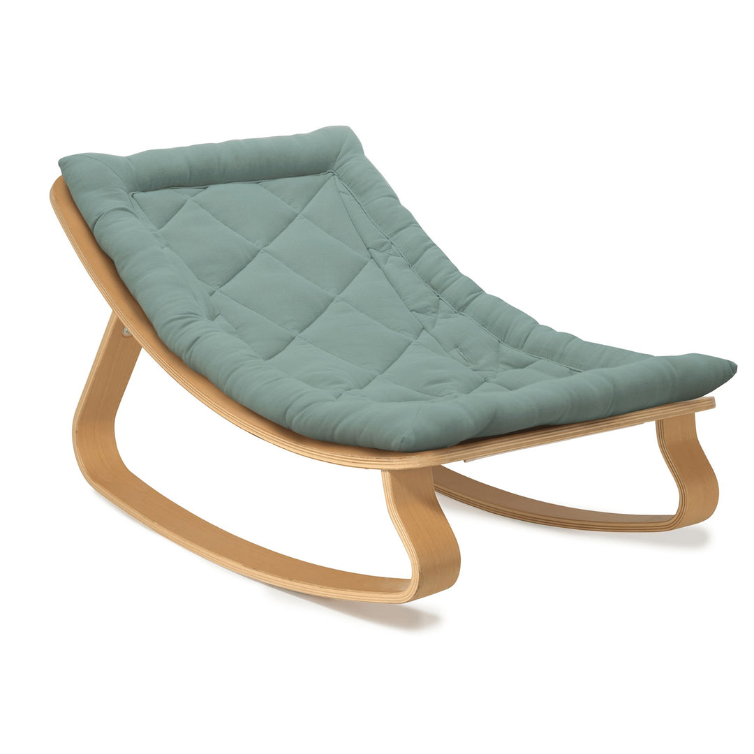 LEVO Baby Rocker | Beech + Organic Orage by Charlie Crane - Maude Kids Decor