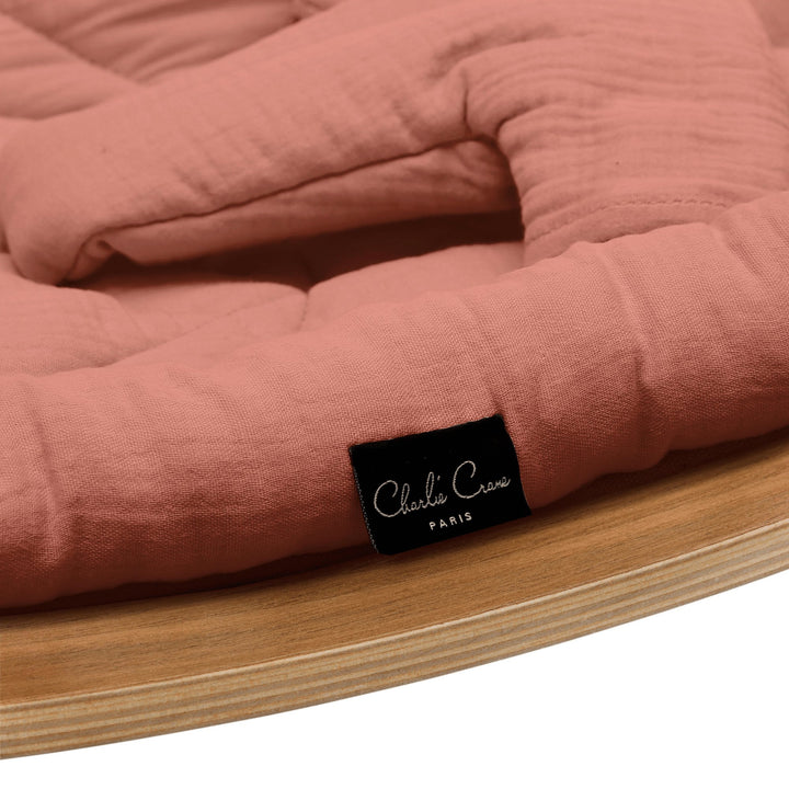 LEVO Baby Rocker | Walnut + Bois de Rose by Charlie Crane - Maude Kids Decor