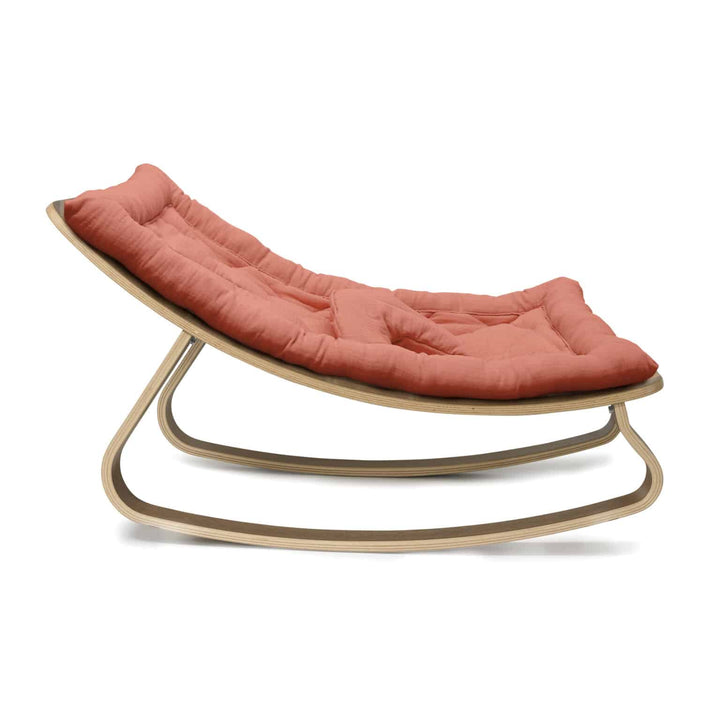 LEVO Baby Rocker | Walnut + Bois de Rose by Charlie Crane - Maude Kids Decor
