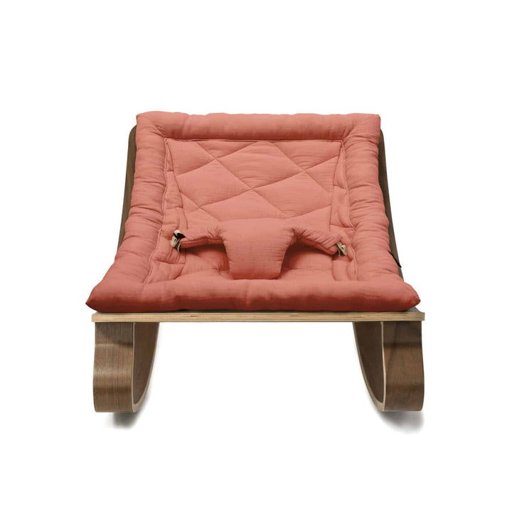 LEVO Baby Rocker | Walnut + Bois de Rose by Charlie Crane - Maude Kids Decor