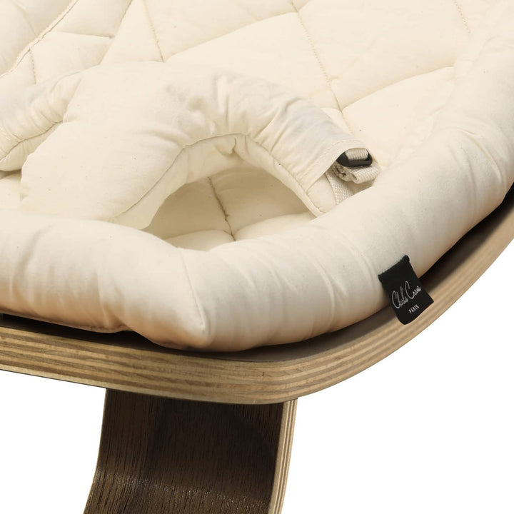 LEVO Baby Rocker | Walnut + Organic Milk by Charlie Crane - Maude Kids Decor