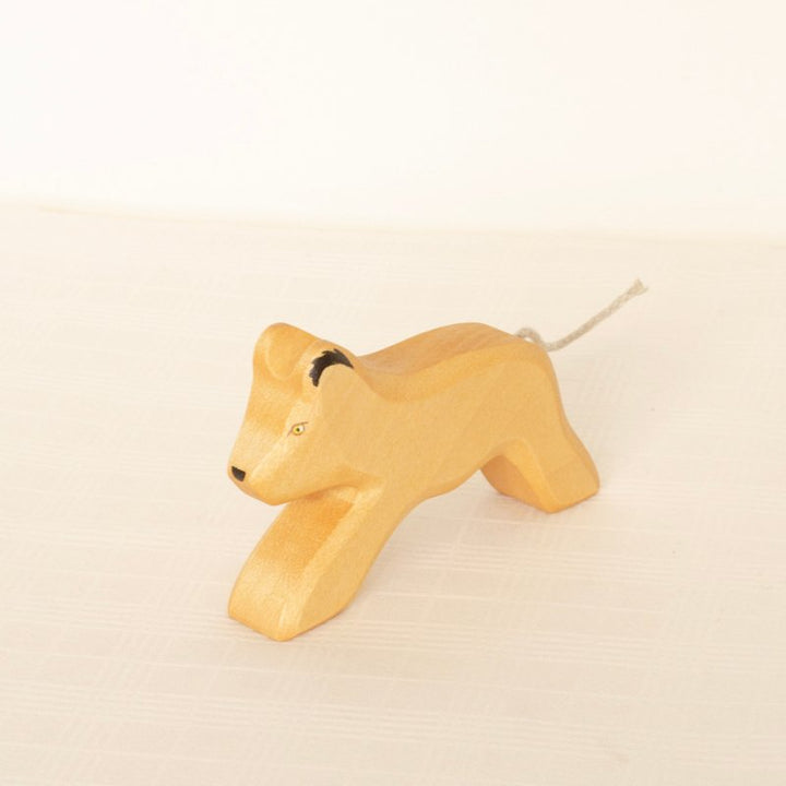 Lion Wooden Figurine | Small by HolzWald - Maude Kids Decor