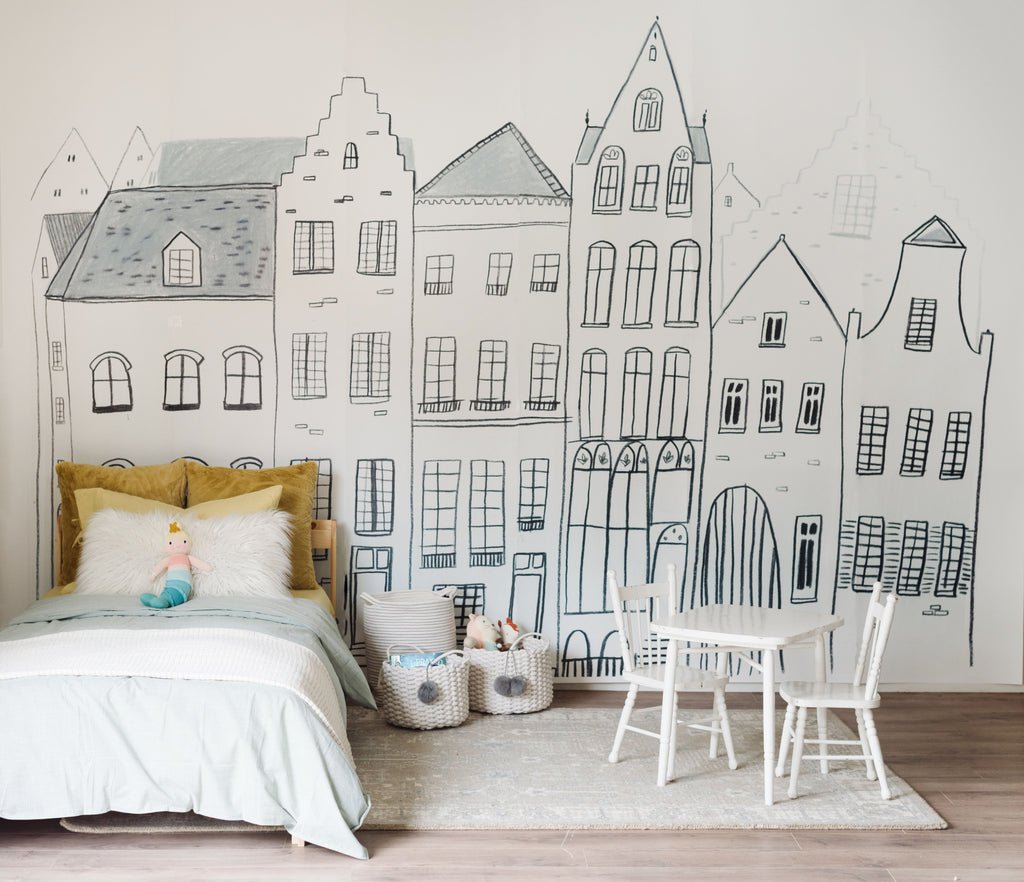 Madeline Wallpaper | Dark by Anewall - Maude Kids Decor