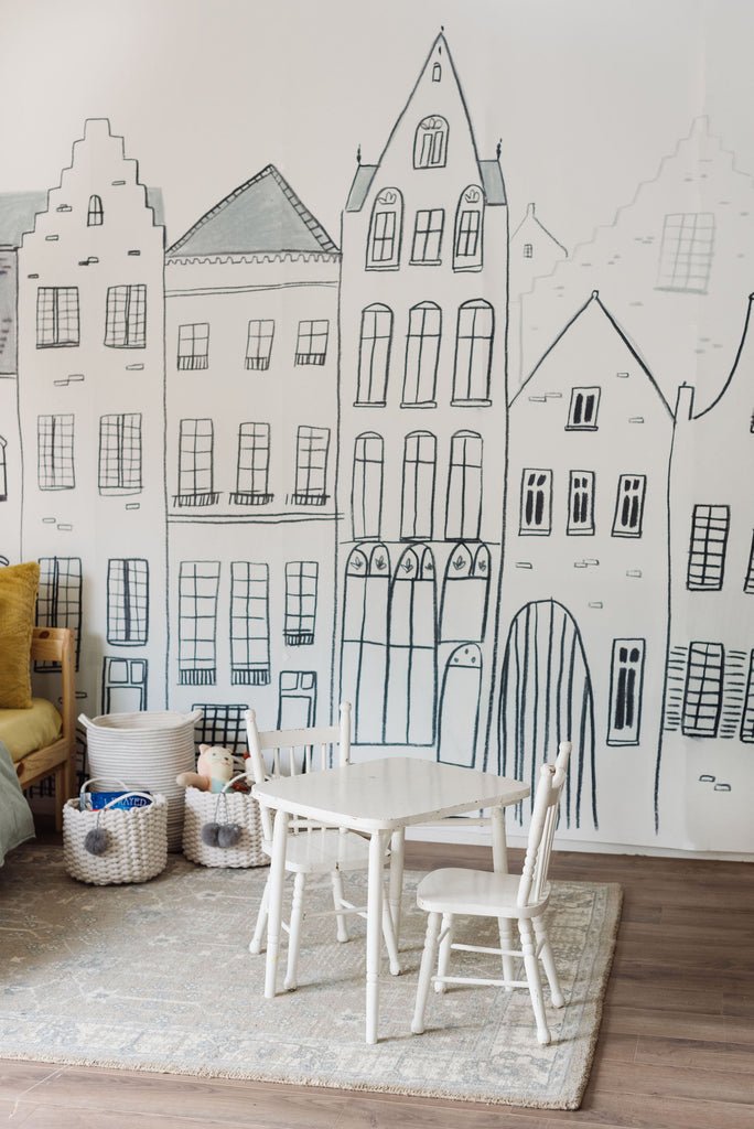 Madeline Wallpaper | Dark by Anewall - Maude Kids Decor