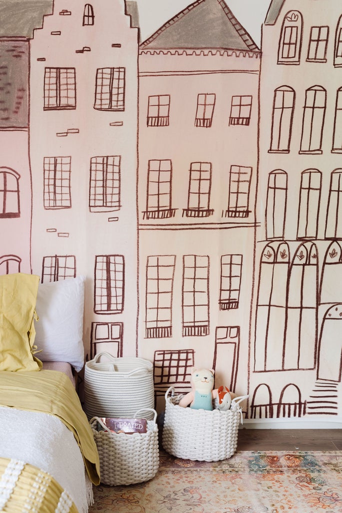 Madeline Wallpaper | Light by Anewall - Maude Kids Decor