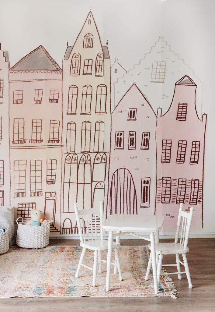 Madeline Wallpaper | Light by Anewall - Maude Kids Decor