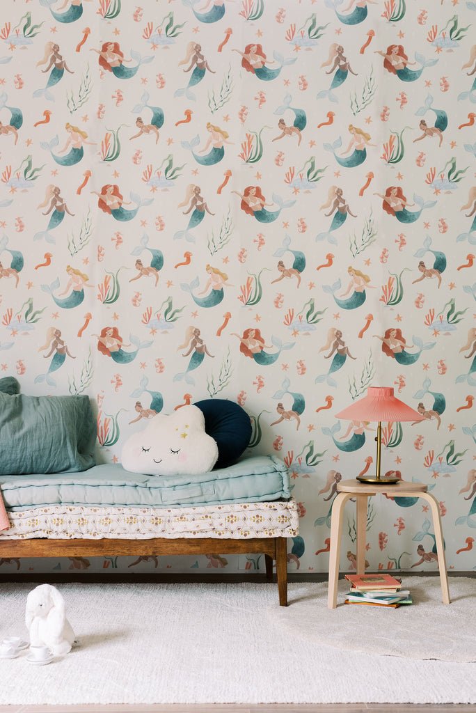 Mermaidia Wallpaper by Anewall - Maude Kids Decor