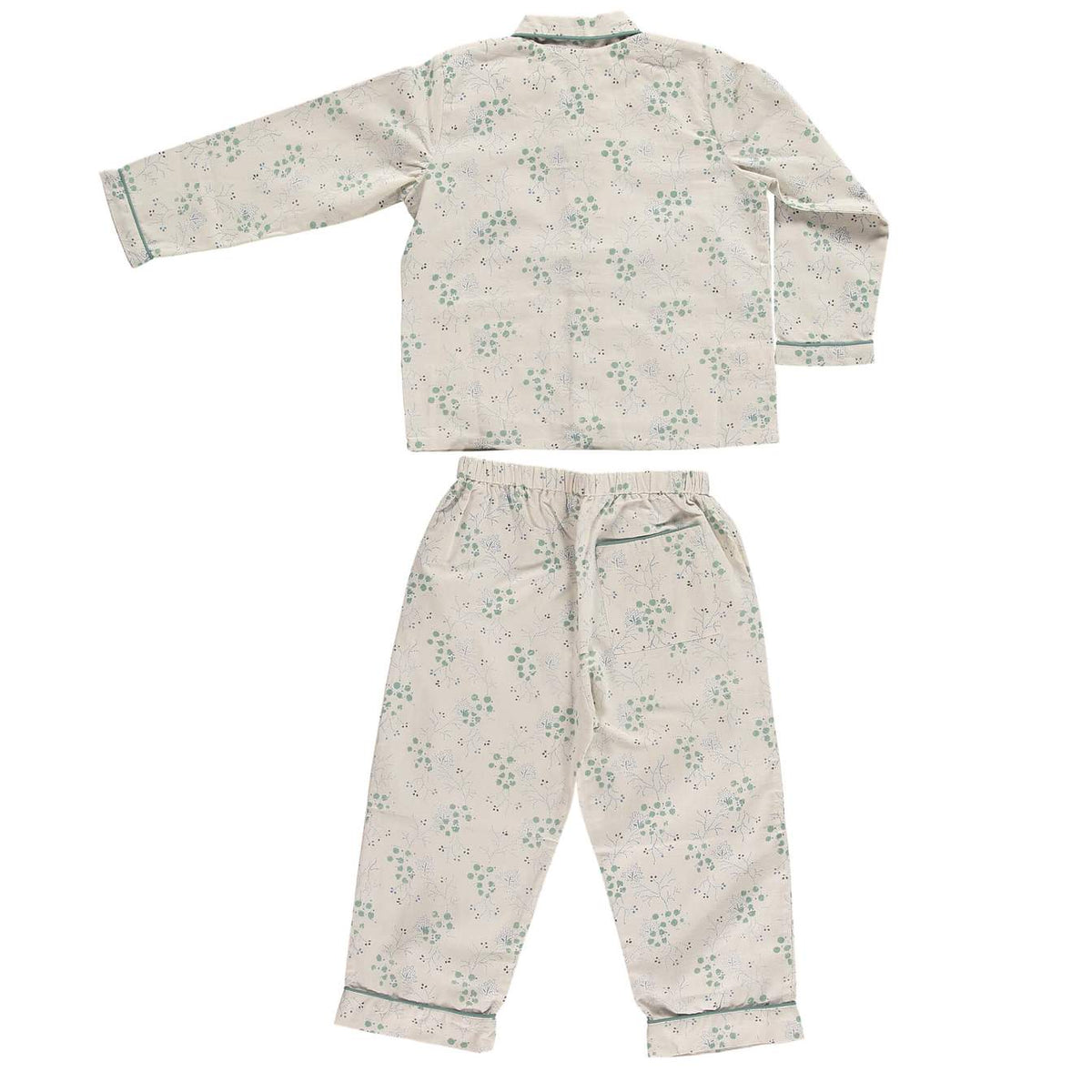 Minako Cornflower Floral Pyjama Set by Camomile London - Maude Kids Decor