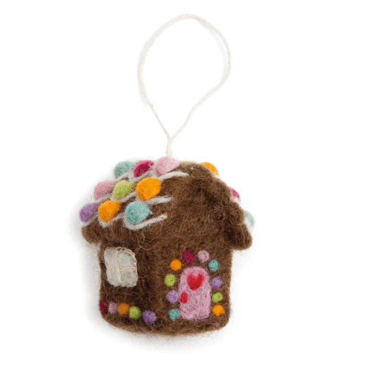 Mini Gingerbread House Christmas Ornament by Én Gry & Sif - Maude Kids Decor