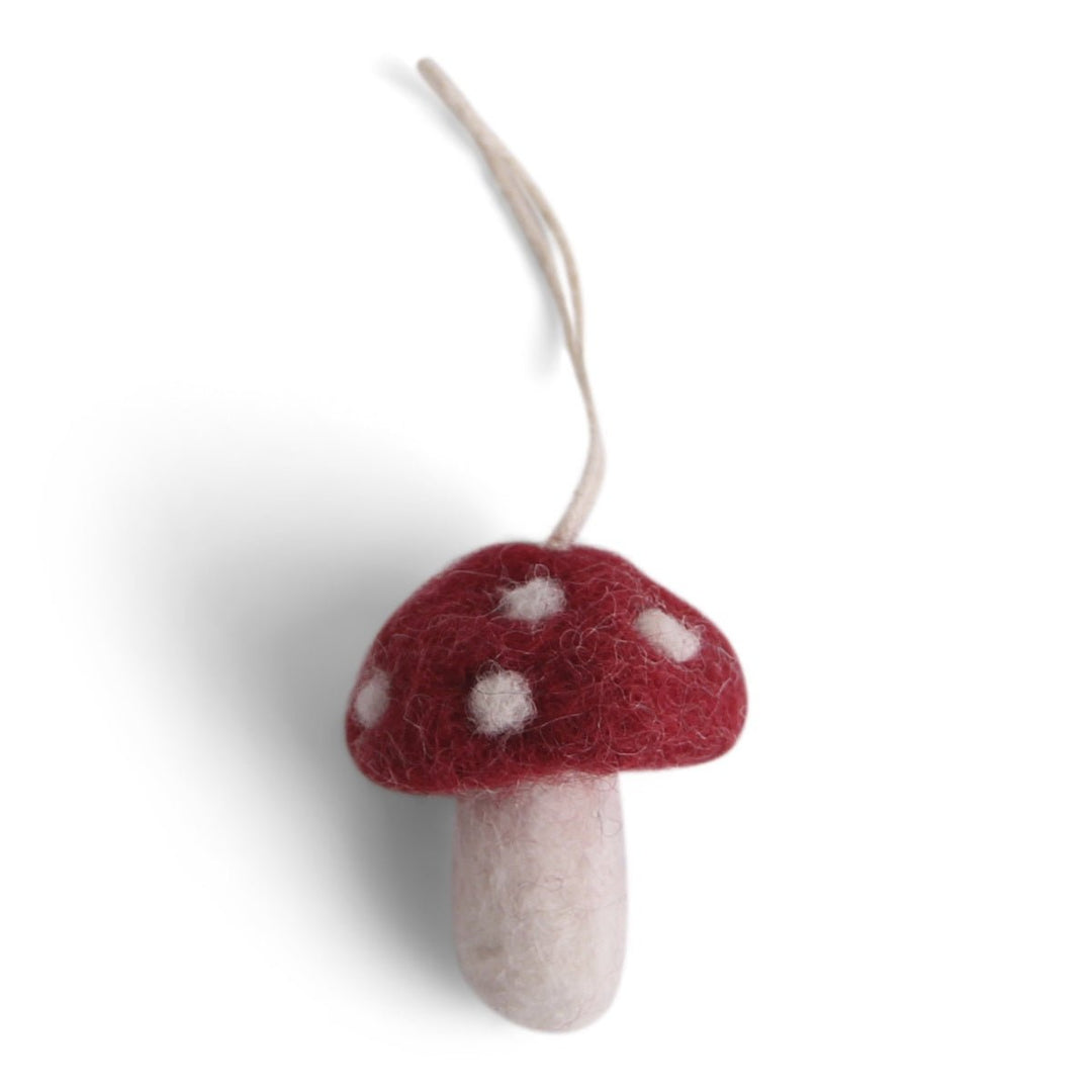 Mini Mushrooms (Set of 5) | Red by Én Gry &amp; Sif - Maude Kids Decor