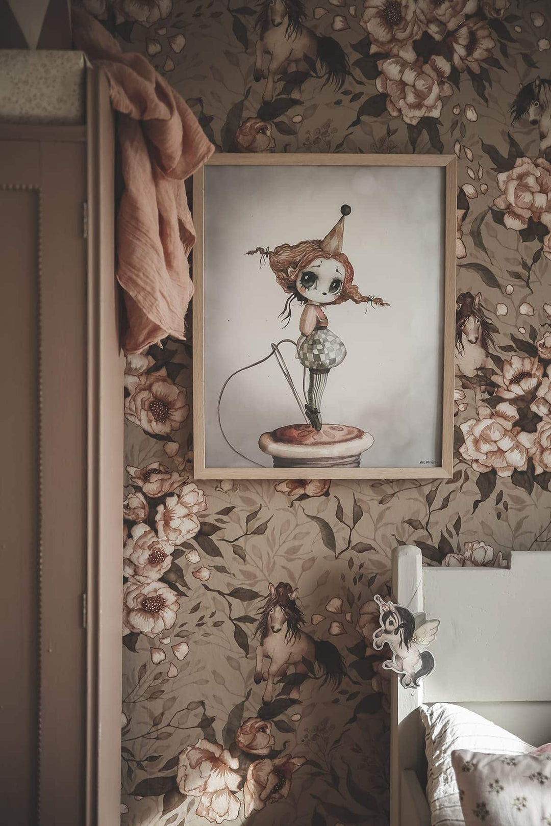 Miss Gertrud Poster by Mrs Mighetto - Maude Kids Decor
