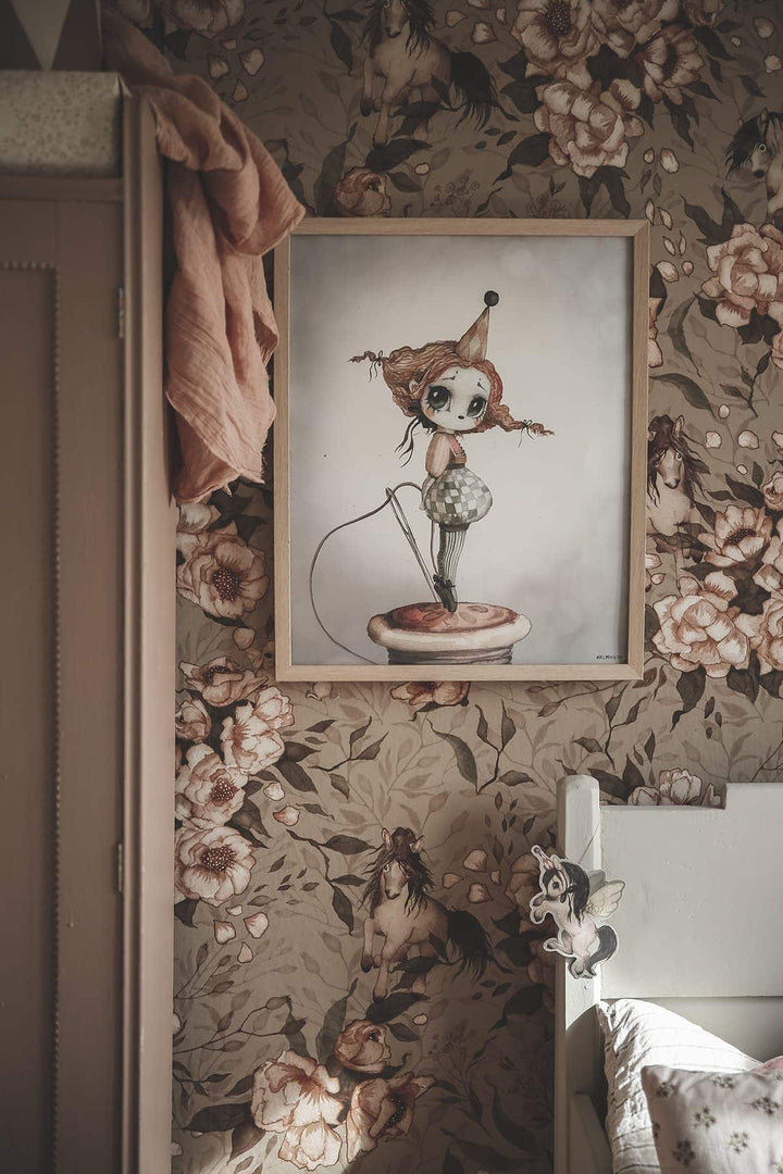 Miss Gertrud Poster by Mrs Mighetto - Maude Kids Decor