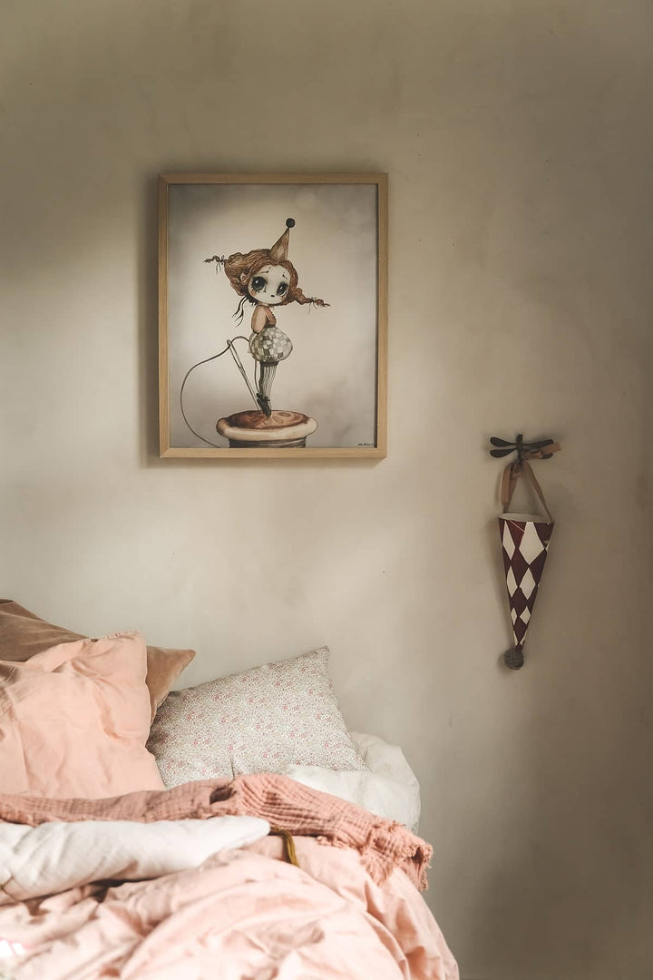 Miss Gertrud Poster by Mrs Mighetto - Maude Kids Decor
