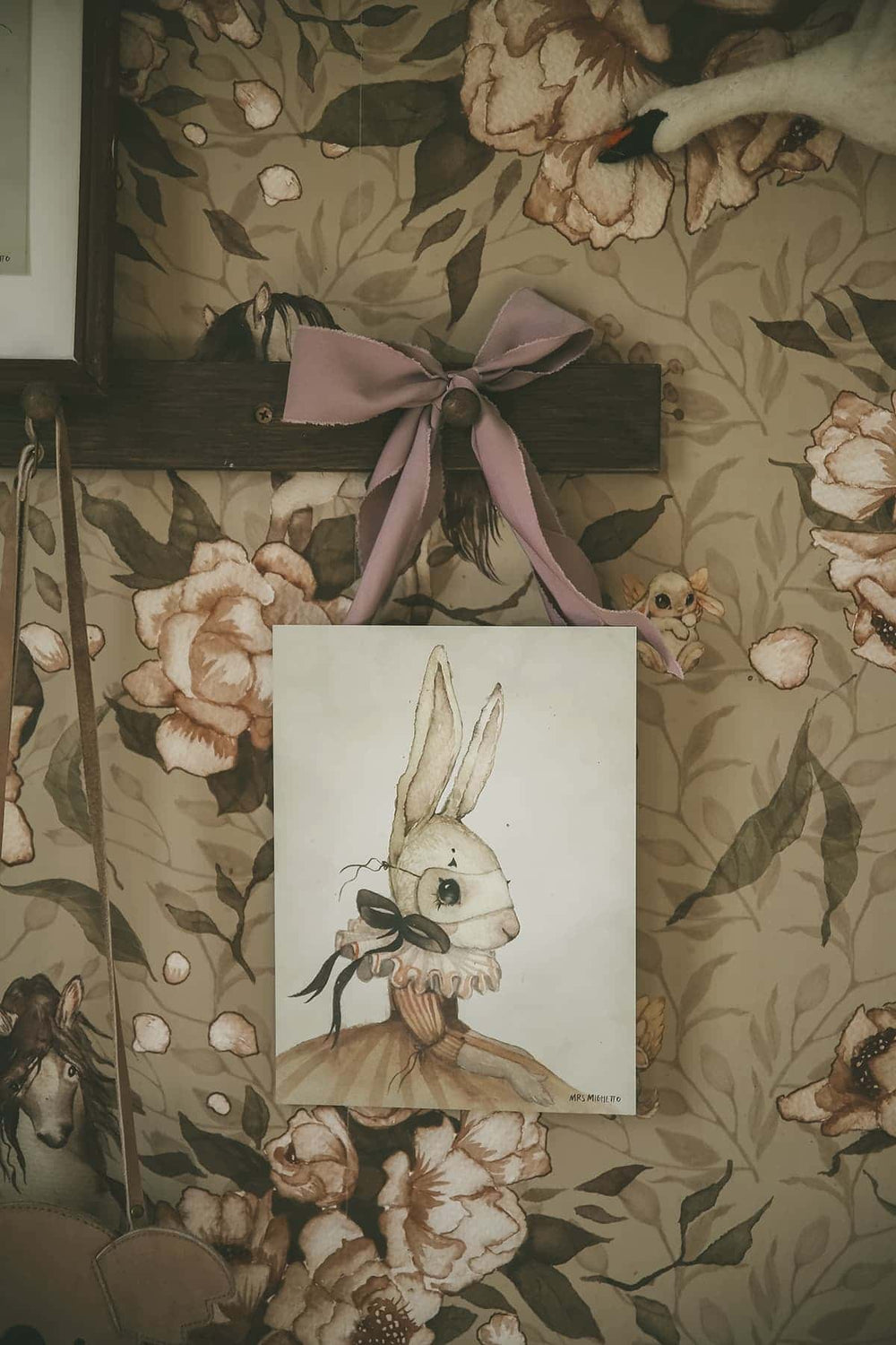 Miss Iris Poster by Mrs Mighetto - Maude Kids Decor