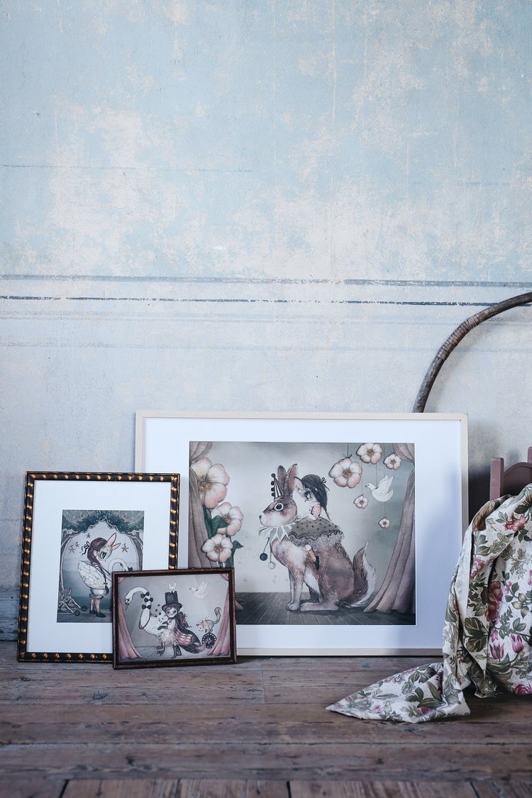 Miss Poppy Poster by Mrs Mighetto - Maude Kids Decor