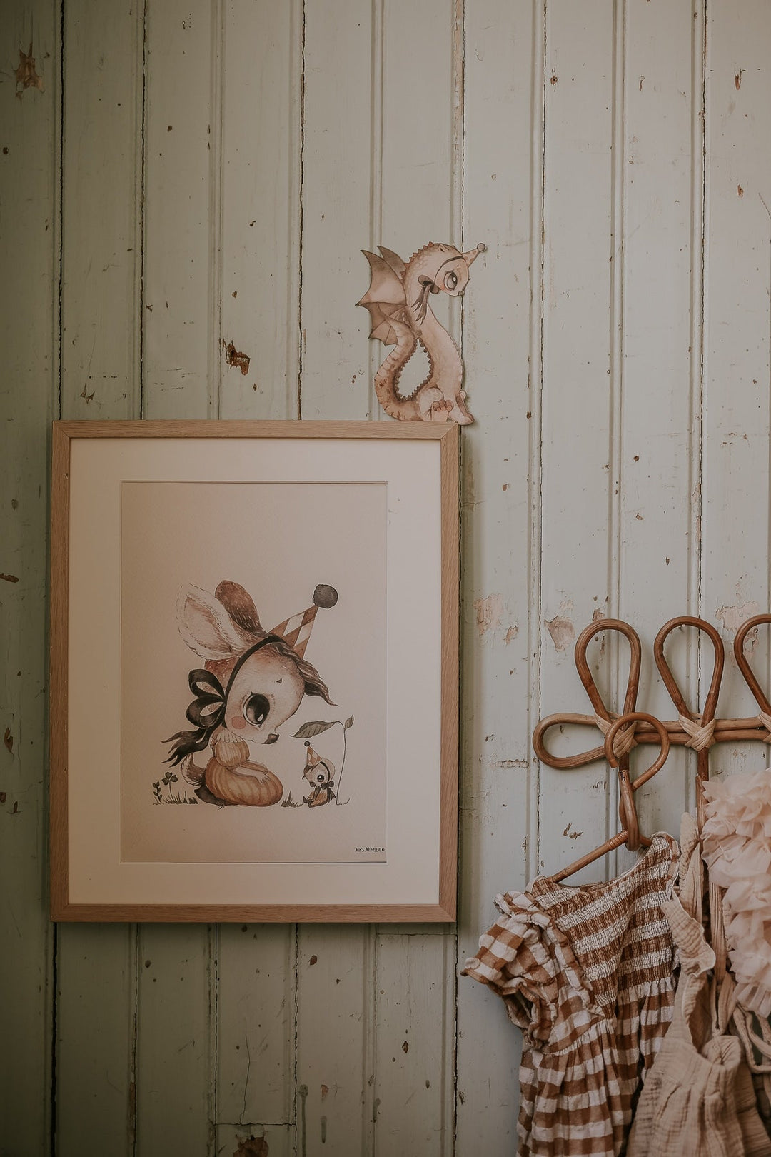 Miss Stella Poster by Mrs Mighetto - Maude Kids Decor