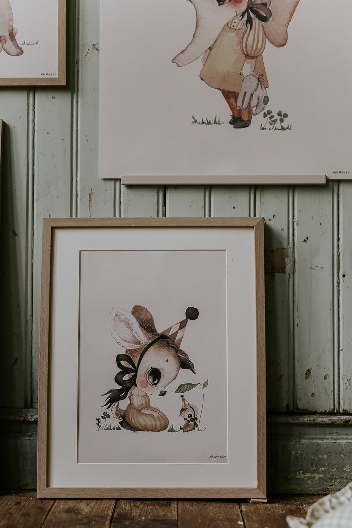 Miss Stella Poster by Mrs Mighetto - Maude Kids Decor