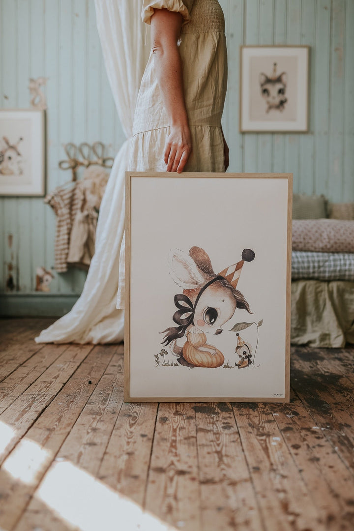 Miss Stella Poster by Mrs Mighetto - Maude Kids Decor