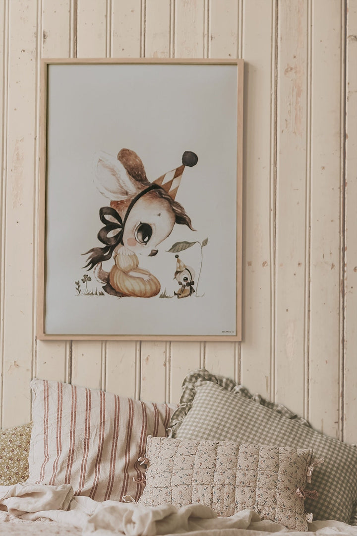 Miss Stella Poster by Mrs Mighetto - Maude Kids Decor