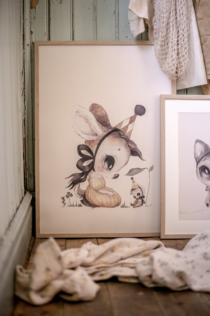 Miss Stella Poster by Mrs Mighetto - Maude Kids Decor