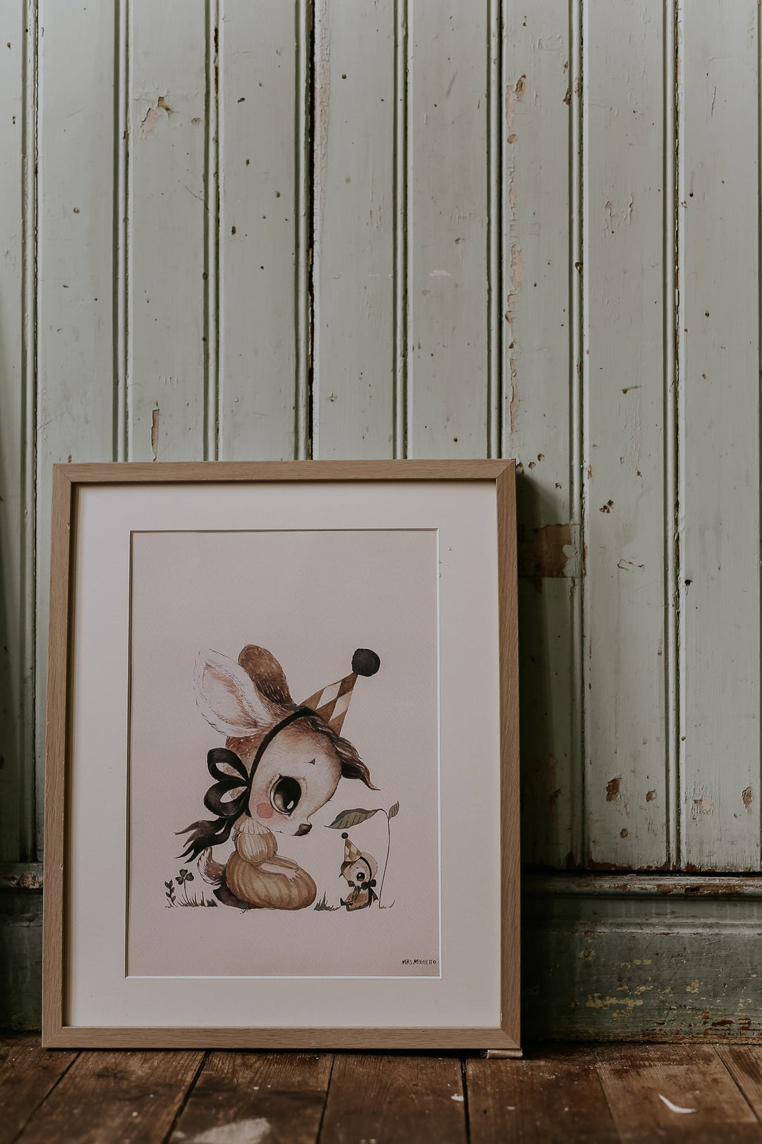 Miss Stella Poster by Mrs Mighetto - Maude Kids Decor