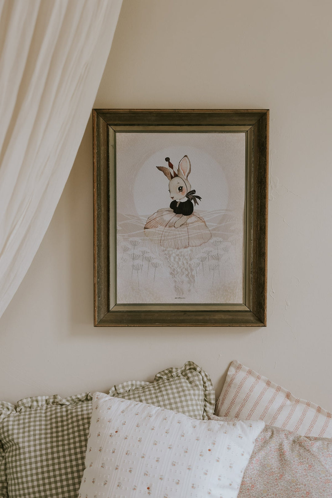 Miss Viola Poster by Mrs Mighetto - Maude Kids Decor