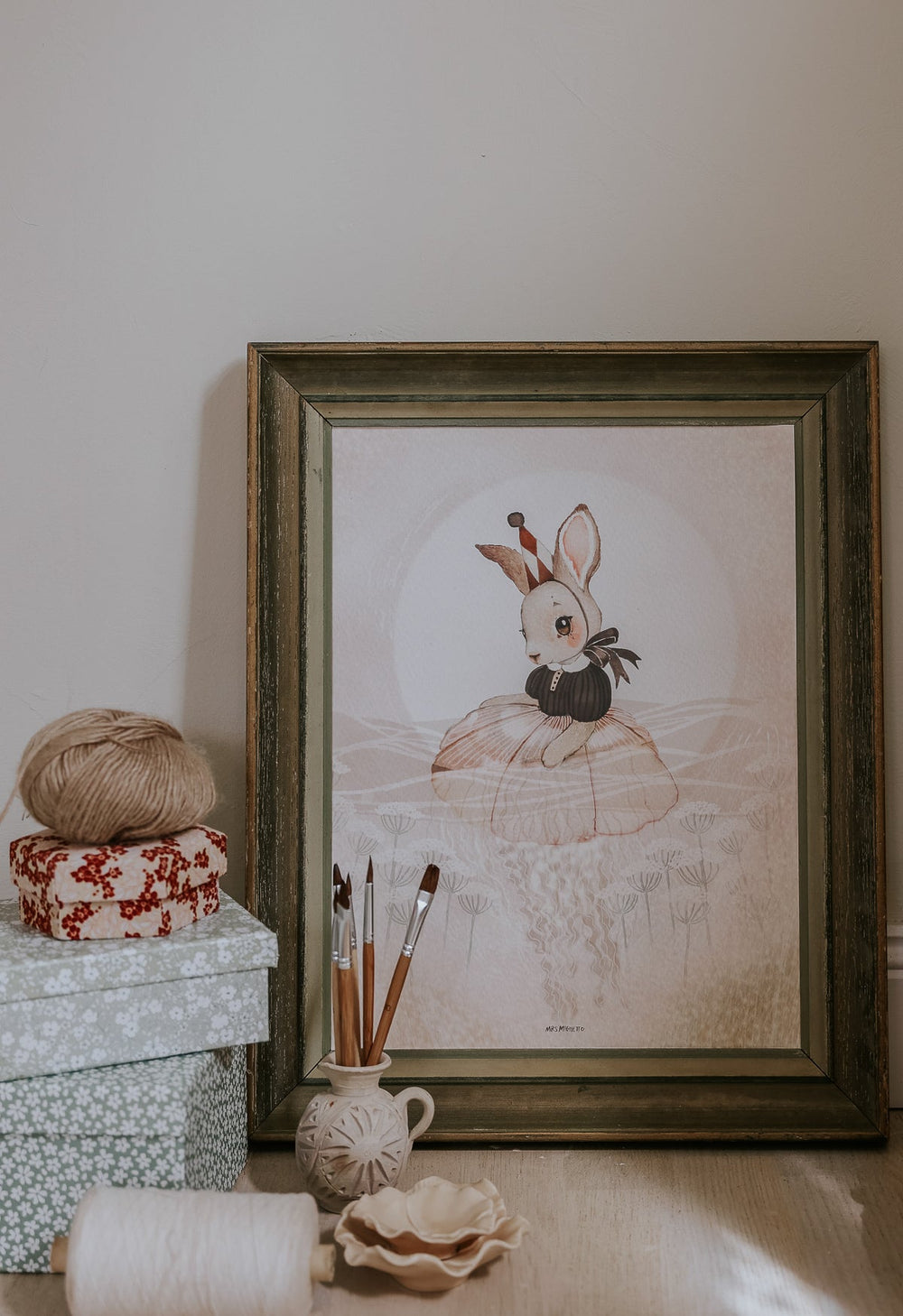 Miss Viola Poster by Mrs Mighetto - Maude Kids Decor