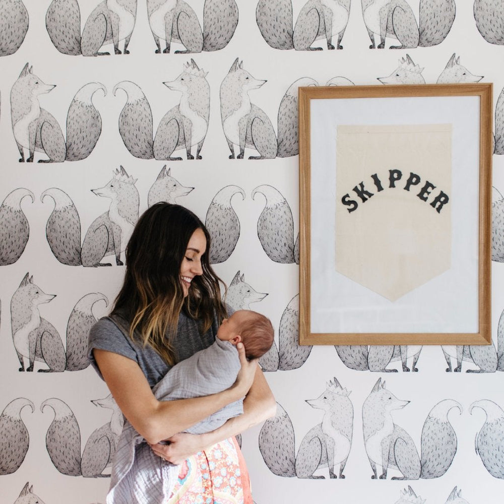 Mr Fox Wallpaper by Anewall - Maude Kids Decor