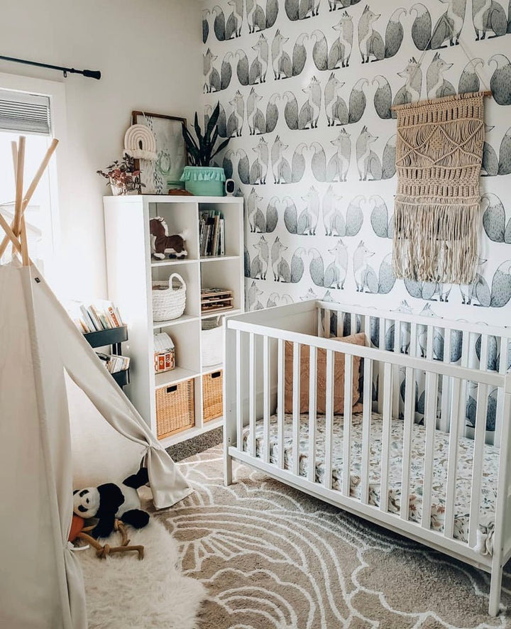 Mr Fox Wallpaper by Anewall - Maude Kids Decor