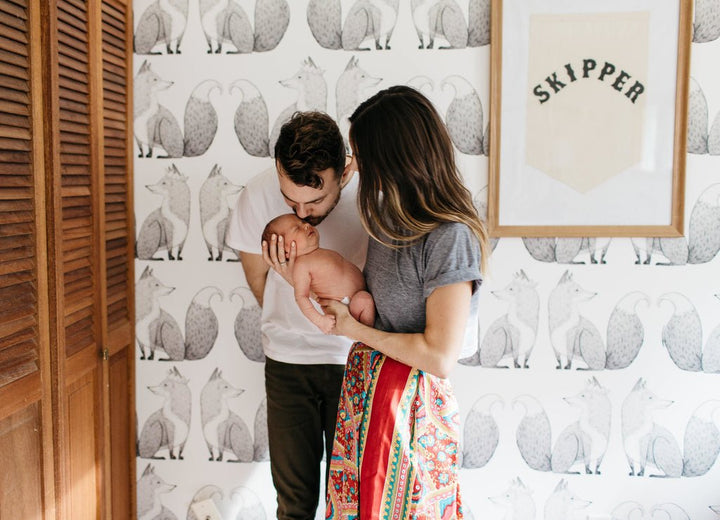 Mr Fox Wallpaper by Anewall - Maude Kids Decor