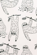 Mr Sloth Wallpaper by Anewall - Maude Kids Decor