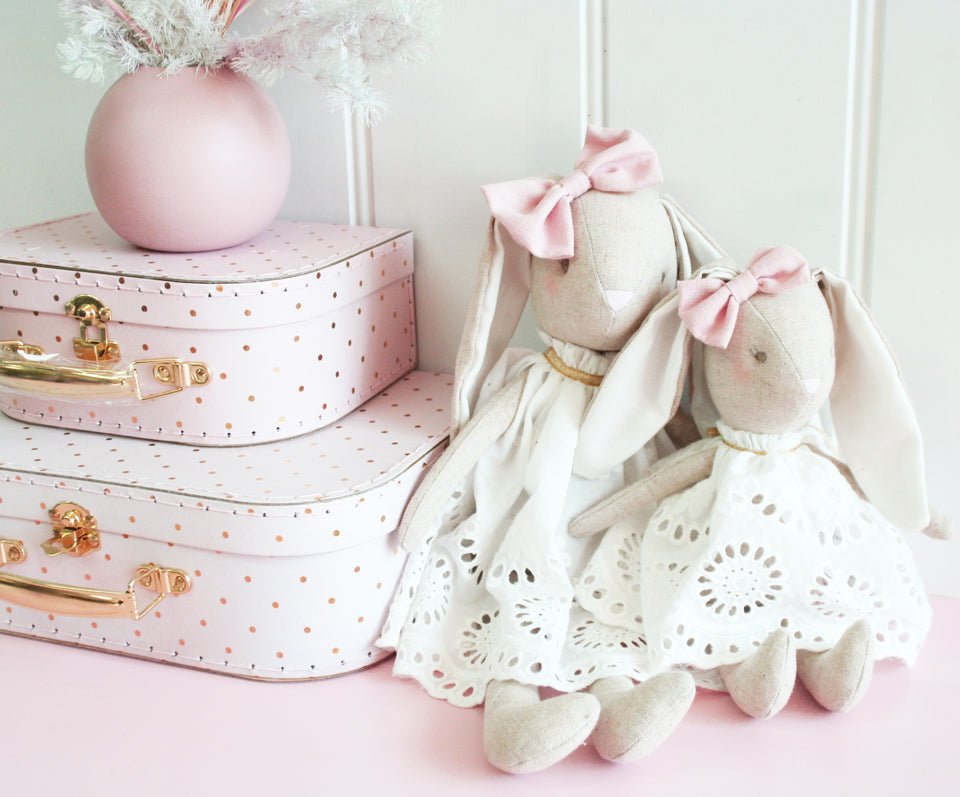 Mummy Broderie Bunny by Alimrose - Maude Kids Decor