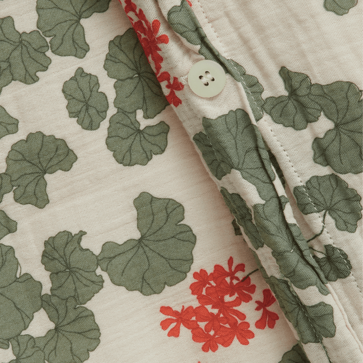 Muslin Double Duvet Cover | Pelargonium by Garbo &amp; Friends - Maude Kids Decor
