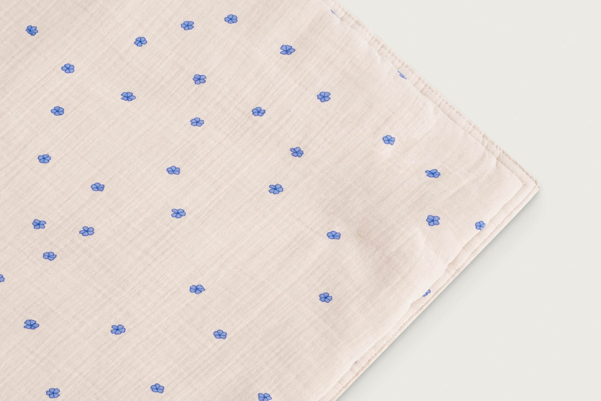 Muslin Filled Blanket | Bleu by Garbo & Friends - Maude Kids Decor