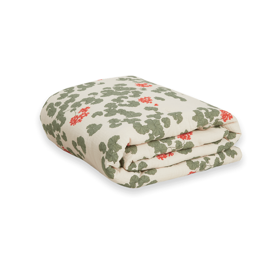 Muslin Filled Blanket | Pelargonium by Garbo & Friends - Maude Kids Decor
