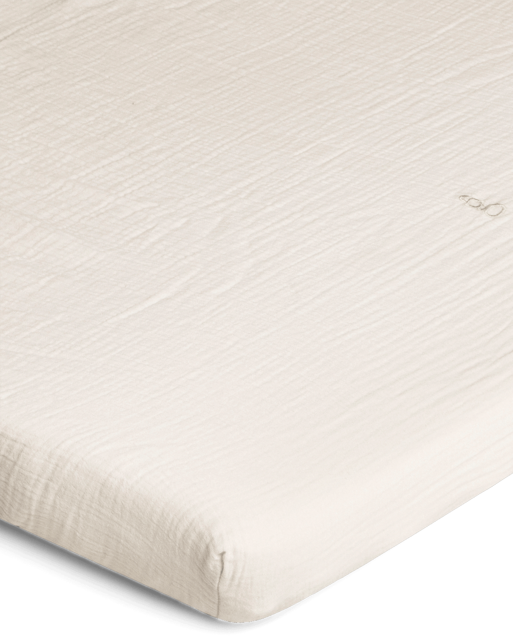 Muslin Fitted Crib Sheet | Eggshell by Garbo & Friends - Maude Kids Decor
