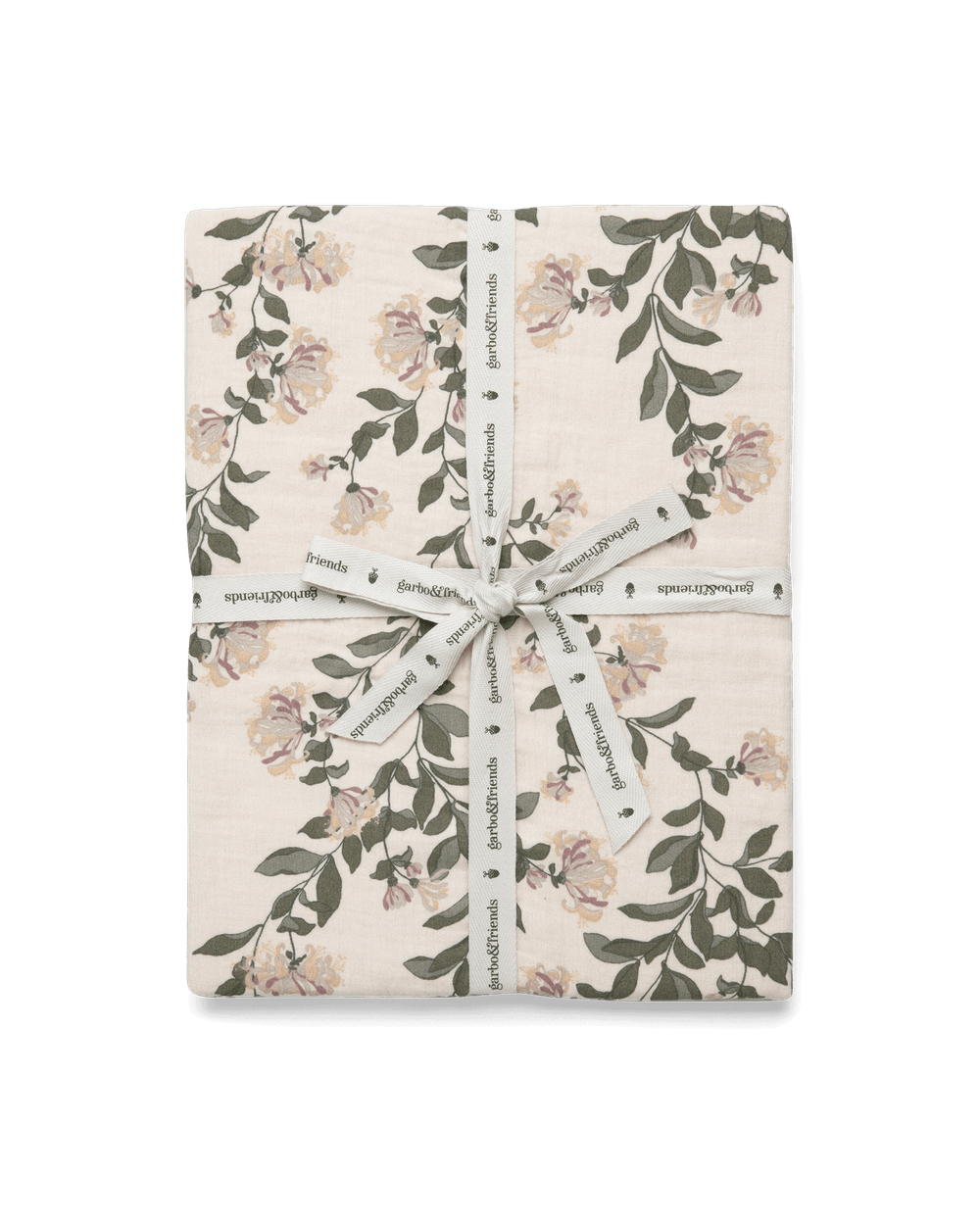 Muslin Fitted Crib Sheet | Honeysuckle by Garbo & Friends - Maude Kids Decor