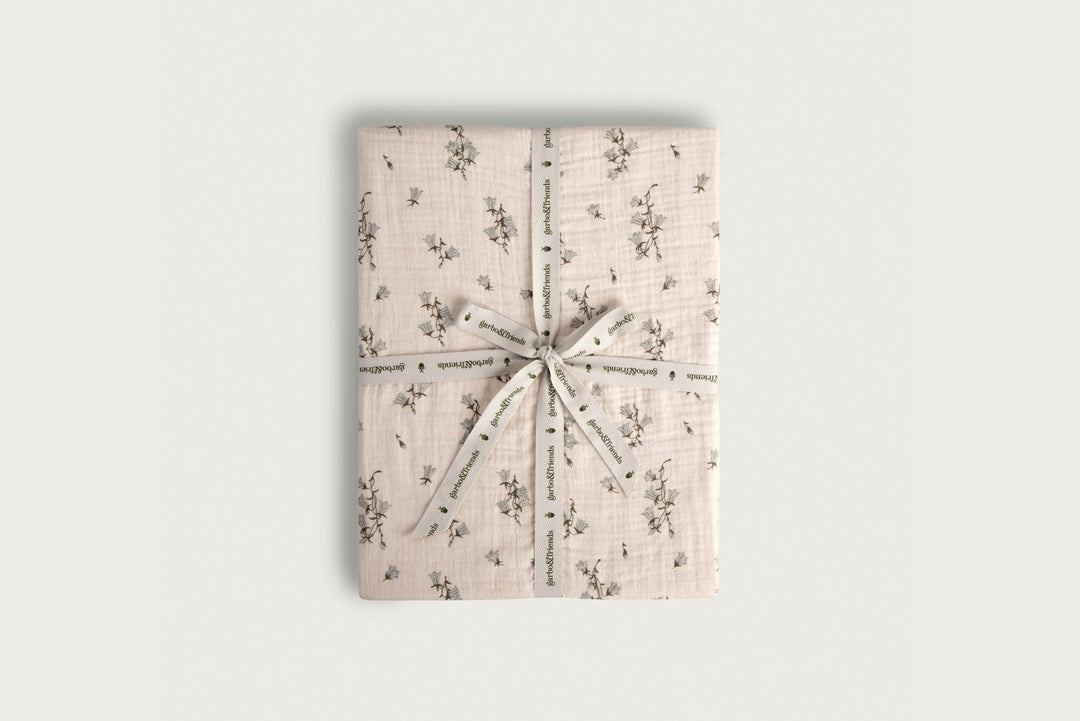 Muslin Fitted Double Sheet | Bluebell by Garbo & Friends - Maude Kids Decor