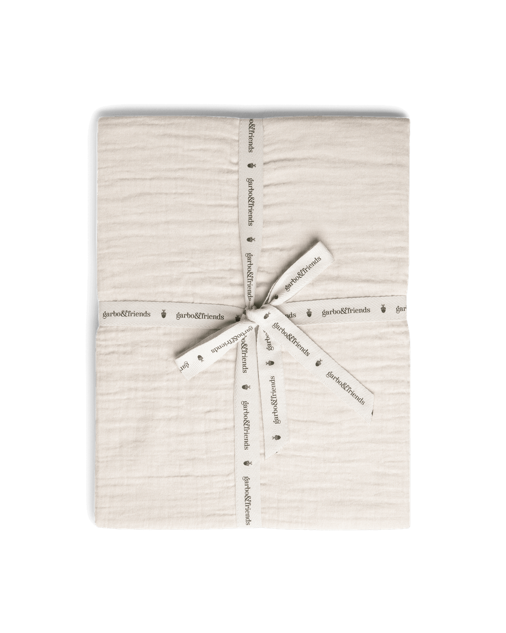 Muslin Fitted Double Sheet | Eggshell by Garbo & Friends - Maude Kids Decor