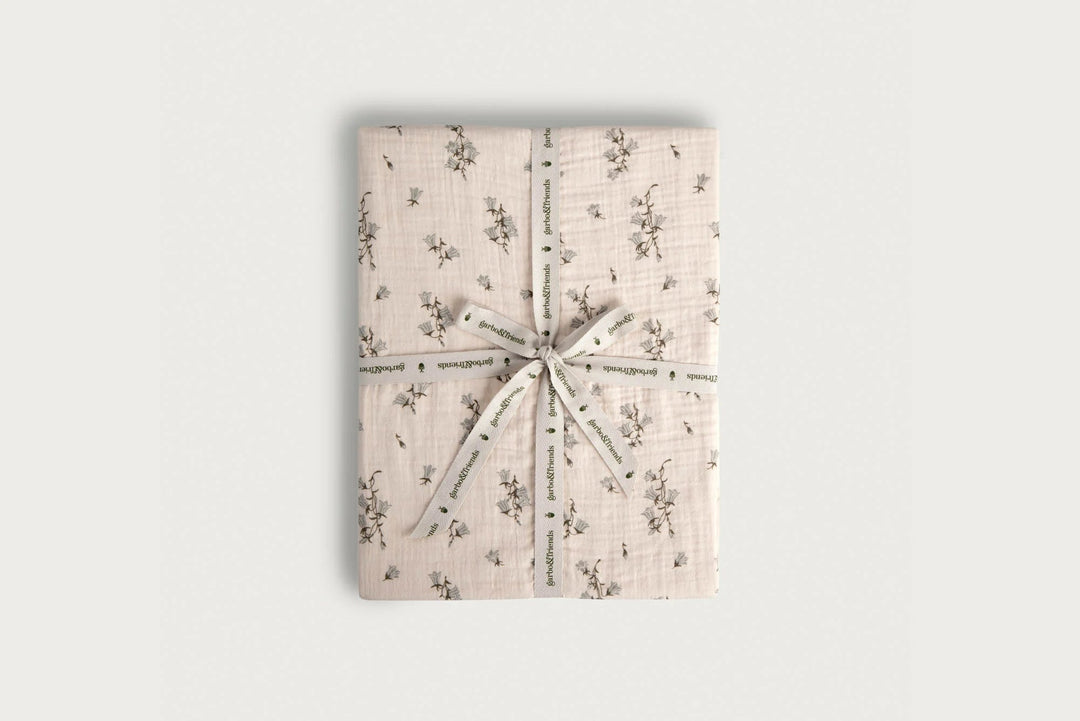 Muslin Fitted Single Sheet | Bluebell by Garbo & Friends - Maude Kids Decor