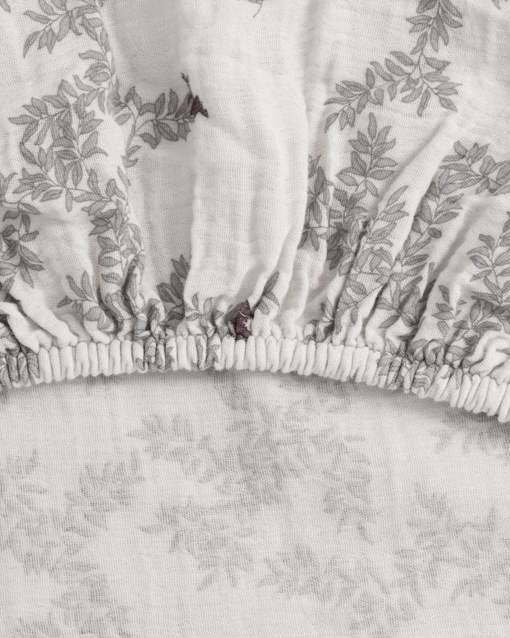 Muslin Fitted Single Sheet | Pomegranate by Garbo &amp; Friends - Maude Kids Decor