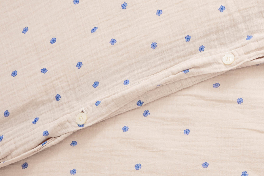 Muslin Single Bed Set | Bleu by Garbo & Friends - Maude Kids Decor
