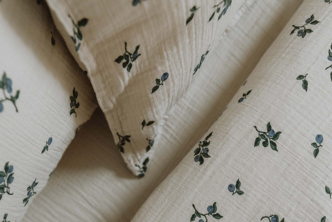 Muslin Single Bed Set | Blueberry by Garbo &amp; Friends - Maude Kids Decor