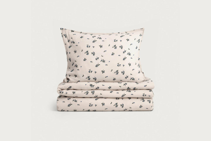 Muslin Single Bed Set | Blueberry by Garbo &amp; Friends - Maude Kids Decor
